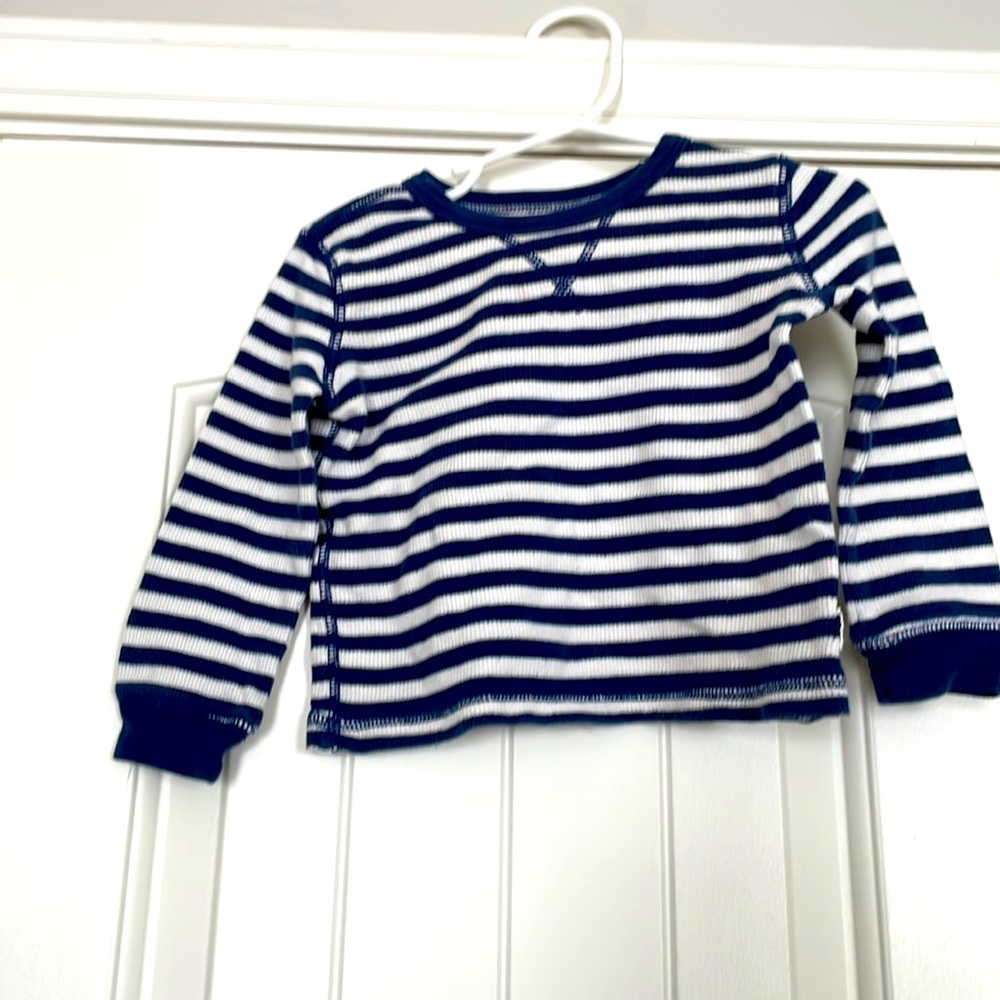 Carter’s 18 month blue striped shirt